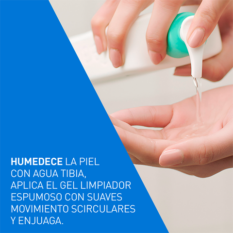 Cerave Limpiador Espumoso Piel Grasa 236ml Gel Facial