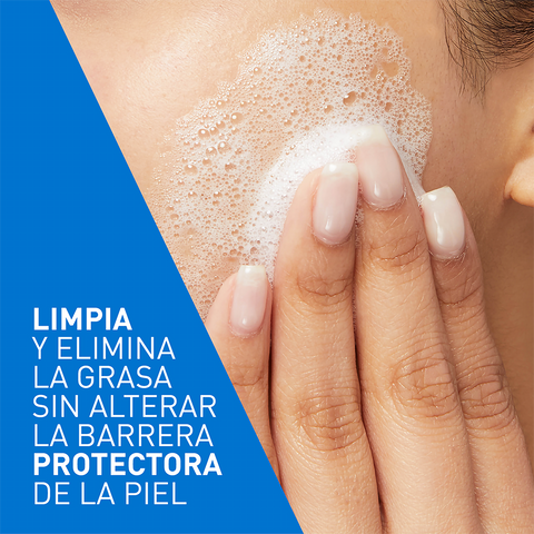 Cerave Limpiador Espumoso Piel Grasa 236ml Gel Facial