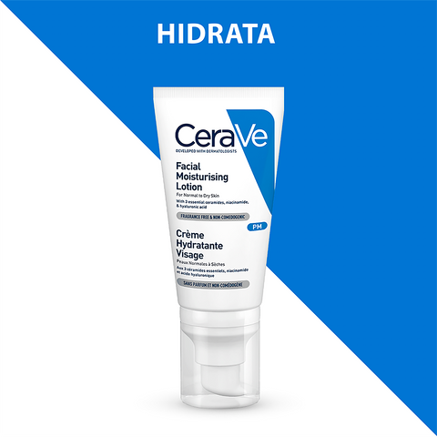 Cerave Hidratante Piel Normal Y Seca Pm 52ml Locion Facial