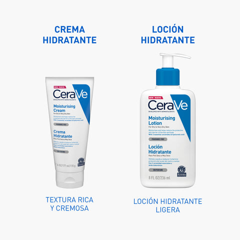 Cerave Hidratante Piel Seca A Muy Seca 177ml Crema Facial Y Corporal