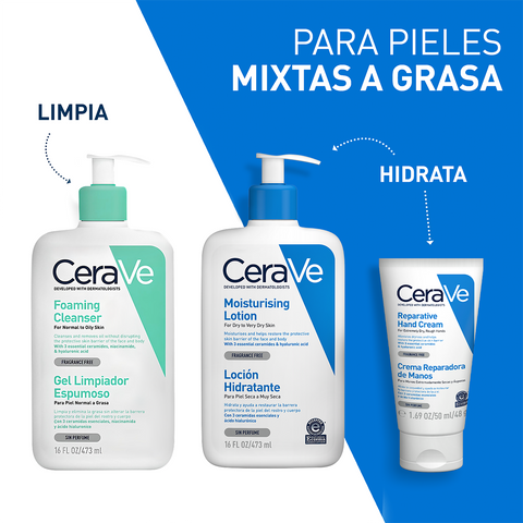 Cerave Reparadora De Manos 50ml Crema