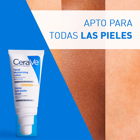 Cerave Hidratante Piel Normal Y Seca Am Spf30 52ml Locion Facial
