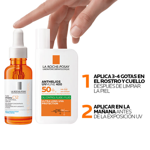Serum Antioxidante Pure Vitamin C12 OIL C 30ml La Roche Posay