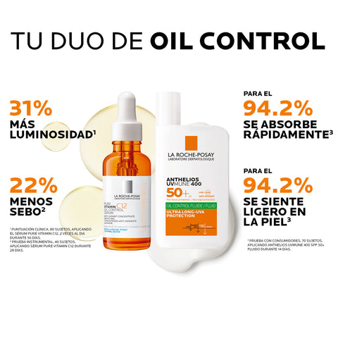 Serum Antioxidante Pure Vitamin C12 OIL C 30ml La Roche Posay