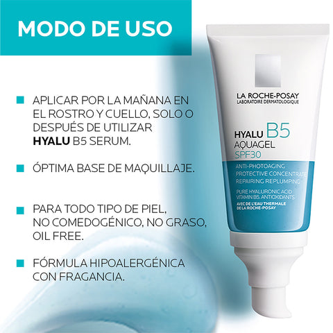 Hyalu B5 Aquagel SPF 30 50ml La Roche Posay
