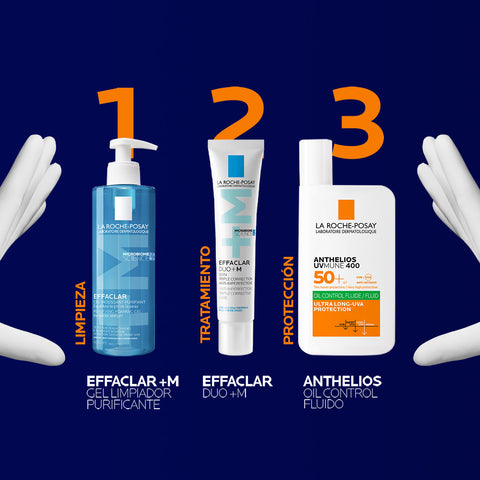 Protector Solar Facial Anthelios Oil Control Fluido UVMune 400 SPF 50+ 50ml La Roche Posay