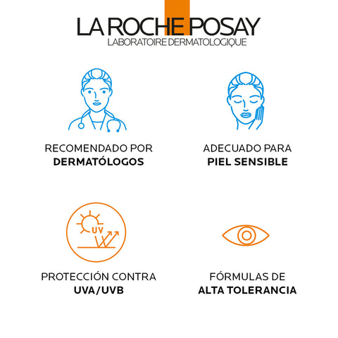 Protector Solar Facial Anthelios Oil Control Fluido UVMune 400 Con Color SPF 50+ 50ml La Roche Posay