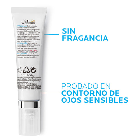 Crema Contorno de Ojos Anti-arrugas Profundas Retinol 30ml La Roche Posay