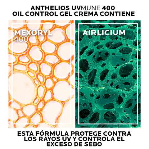 Protector Solar Anthelios Xl Protector Solar Toque Seco Piel Grasa Spf50+ 50ml Crema Facial La Roche Posay