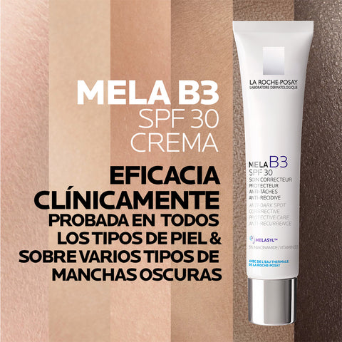 Crema Anti-manchas con SPF 30 Mela B3 40ml La Roche Posay