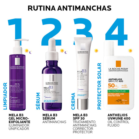 Crema Anti-manchas con SPF 30 Mela B3 40ml La Roche Posay