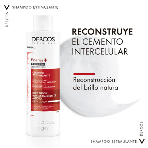 Vichy Shampoo Anticaida Dercos Energy+ 200ml