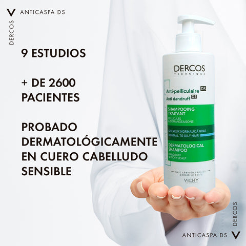 Vichy Shampoo Anticaspa Dercos DS para Cabello Graso 200ml