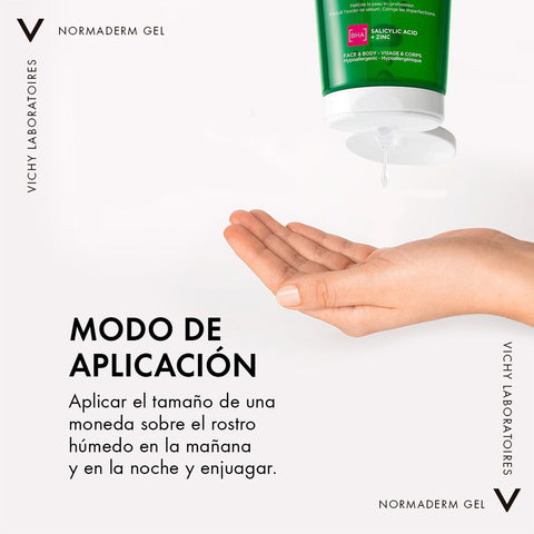 Vichy NORMADERM Gel de Limpieza Purificante 200 ml