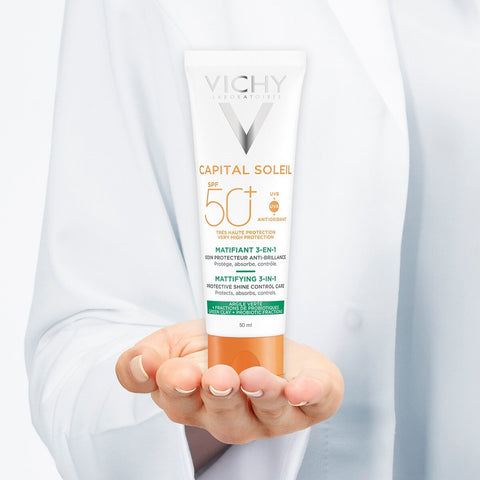 Vichy Capital Soleil Matificante 3 en 1 SPF50+ Antimanchas 50ml