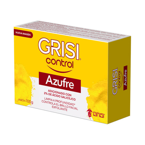 Jabón Grisi Azufre de 100 gramos