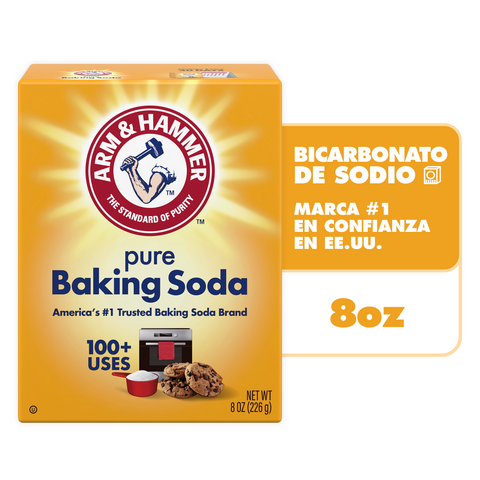 ARM & HAMMER BAKING SODA Bicarbonato de Sodio 8oz