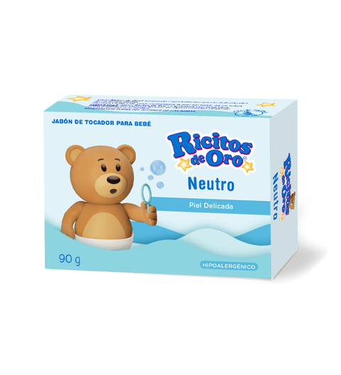 Jabón Ricitos De Oro Neutro de 90 gramos