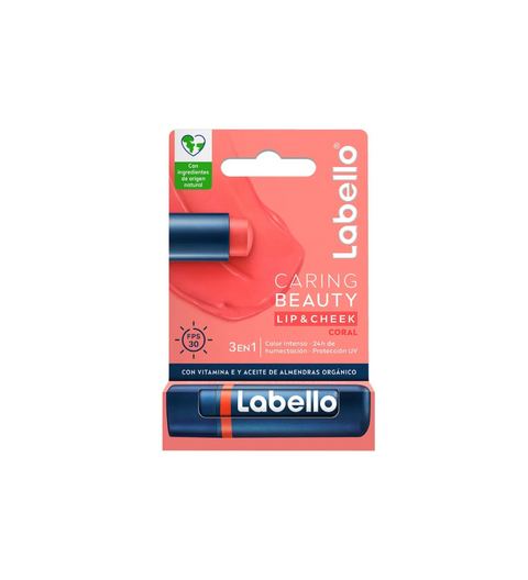 Protector Labial Nivea Labello Coral 4 gramos