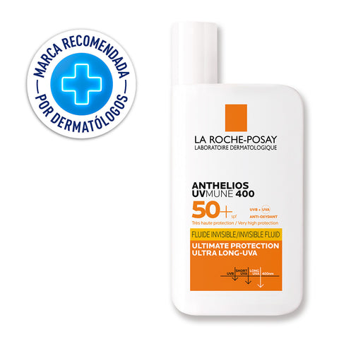 Protector Solar Facial Anthelios Fluido UVMune 400 SPF 50+ 50ml La Roche Posay