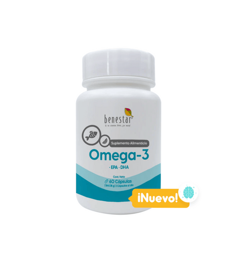 Omega 3 Benestar 60 Capsulas