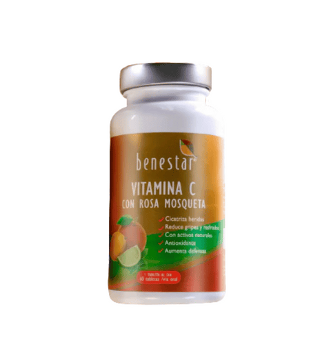 VITAMINA C Rosa Mosqueta Benestar 60 Tabletas