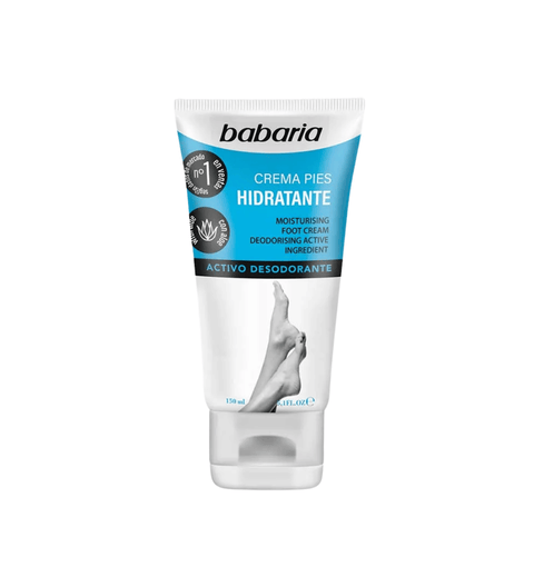 Crema para Pies Babaria Hidratante de Aloe 150 ml