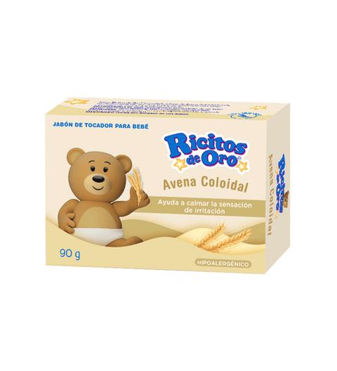 Jabón Ricitos De Oro de Avena de 90 gramos