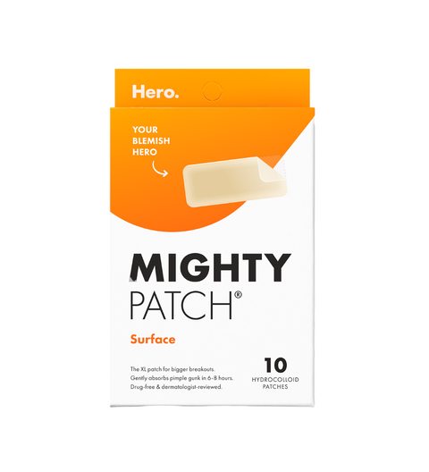 HERO MIGHTY PATCH SURFACE Parches para acne 10 unds