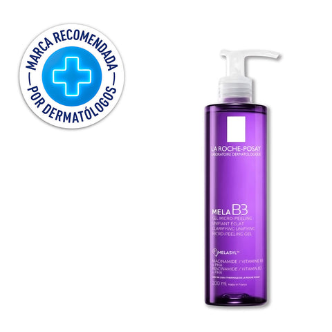 Gel Limpiador Microexfoliante unificador Mela B3 200ml La Roche Posay