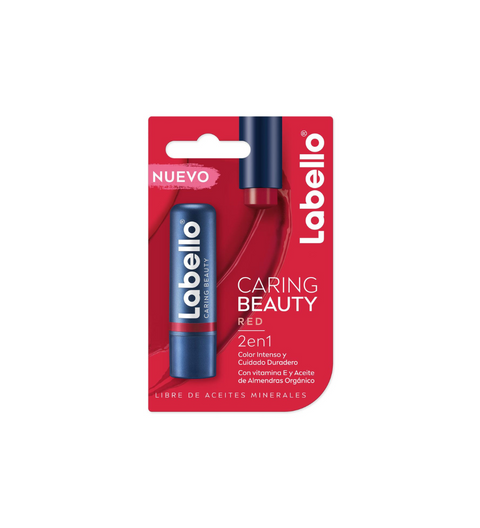 Protector Labial Nivea Labello Red 4 gramos