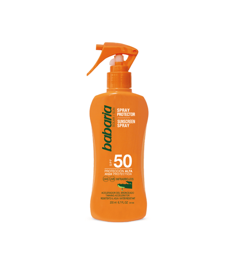 Spray Protector Aloe SPF50 Babaria 200 ml