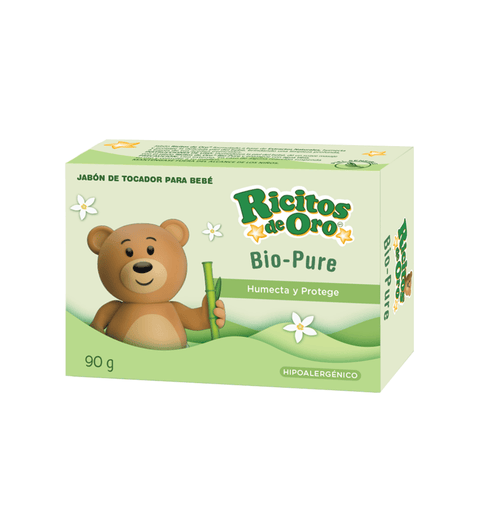 Jabón Ricitos De Oro Bio-Pure de 90 gramos