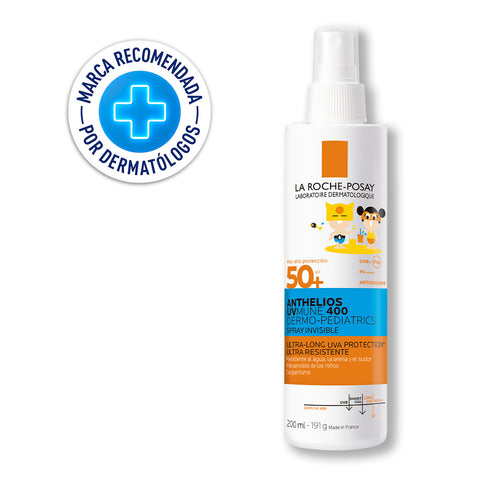 Protector Solar Corporal Niños Anthelios Dermo-pediatrics Spray UVMune 400 SPF 50+ 200ml La Roche Posay