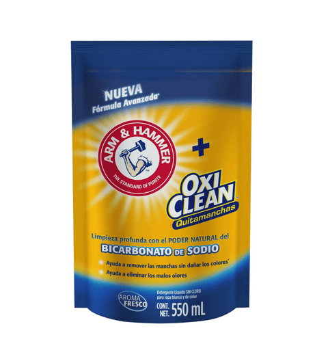 ARM & HAMMER Detergente Liquido con OxyClean 550 ml