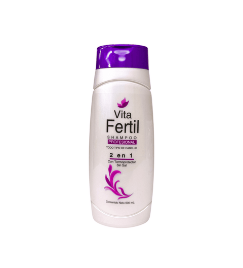 VITAFERTIL Shampoo 2en1 Tratamiento Protector 500ml