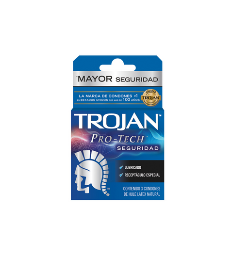 TROJAN Caja Condones Pro-Tech