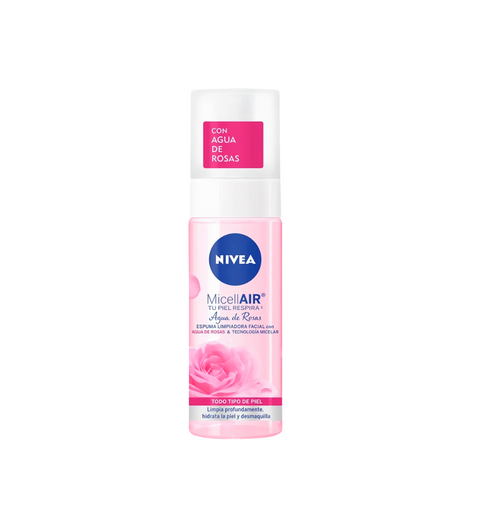 Espuma Limpiadora de Rosas Nivea 150 ml