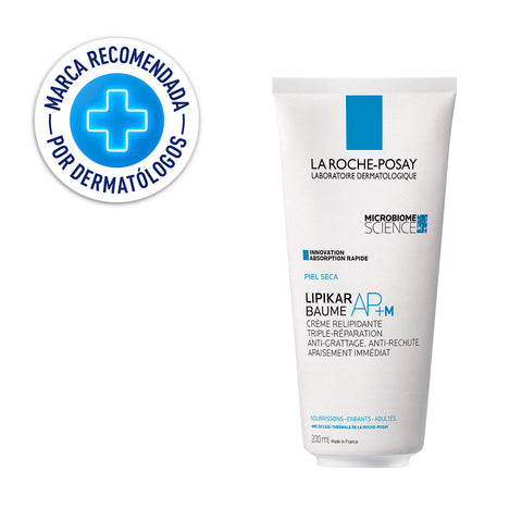 Hidratante Lipikar Baume AP+M Tubo Cartón 200ML La Roche Posay