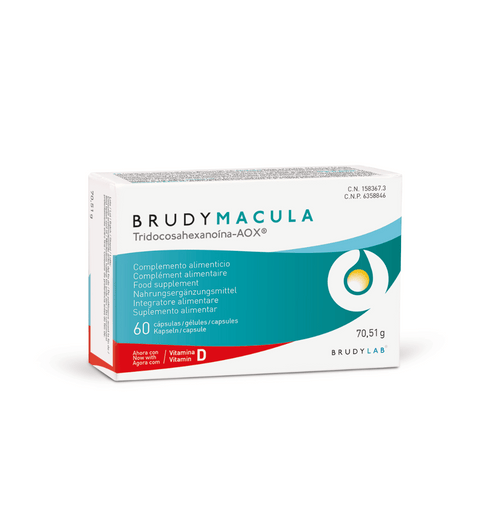 Brudy Mácula 60 cápsulas