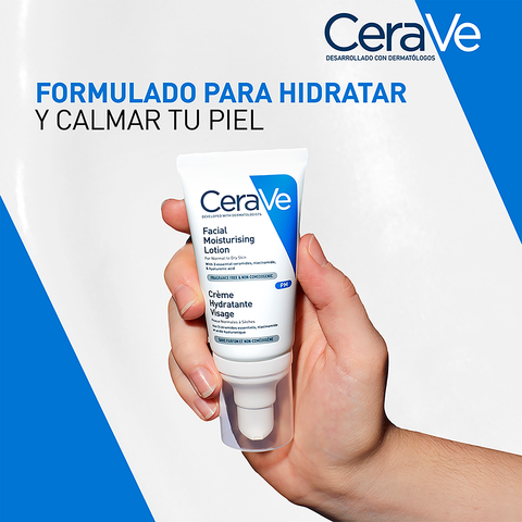 Cerave Hidratante Piel Normal Y Seca Pm 52ml Locion Facial