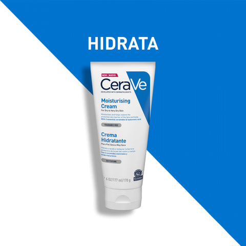Cerave Hidratante Piel Seca A Muy Seca 177ml Crema Facial Y Corporal