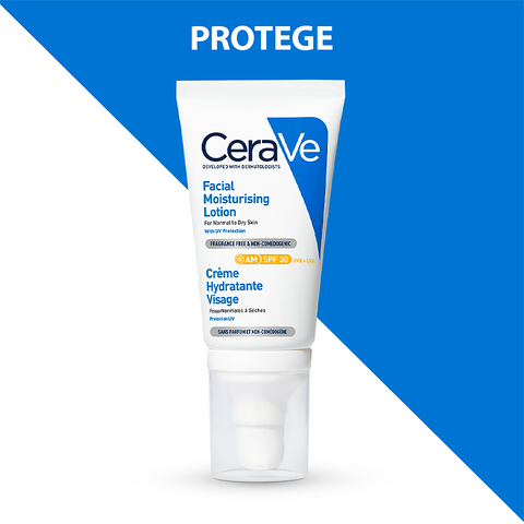 Cerave Hidratante Piel Normal Y Seca Am Spf30 52ml Locion Facial