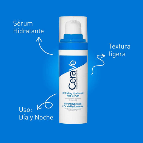 Cerave Serum Hidratante Con Acido Hialuronico 30ml