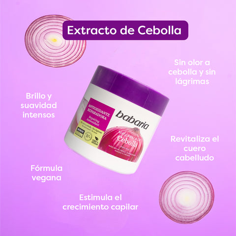 Mascarilla Capilar de Cebolla