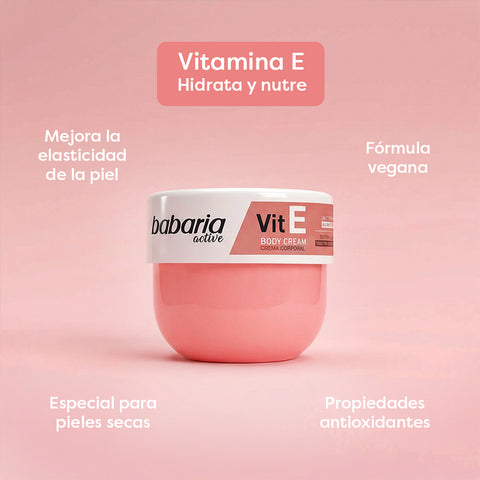 Crema Corporal Vitamina E Babaria 400 ml