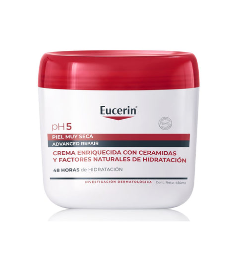 Tarro Eucerin PH5 Reparación Avanzada 450 ml