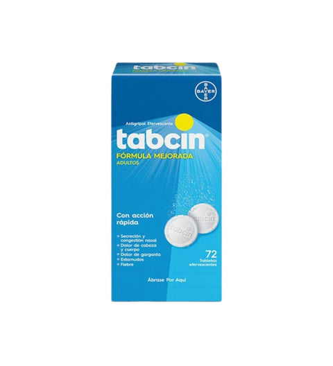 Tabcin Efervescente 72 Tabletas