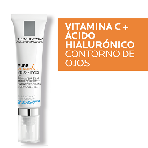 Crema Contorno de Ojos Antiarrugas Pure Vitamin C 15ml La Roche Posay