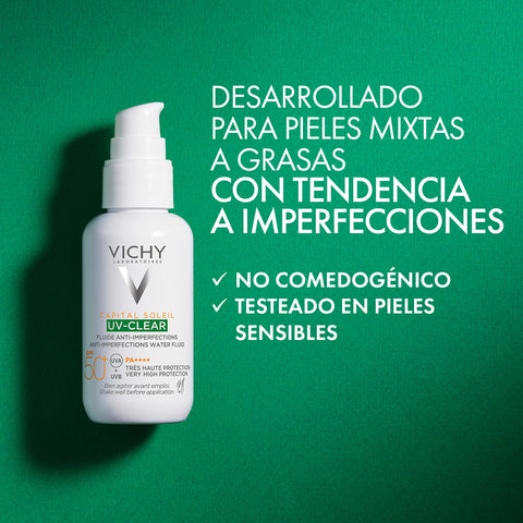 Vichy Capital Soleil UV Clear SPF 50+ Protector Solar 40ml